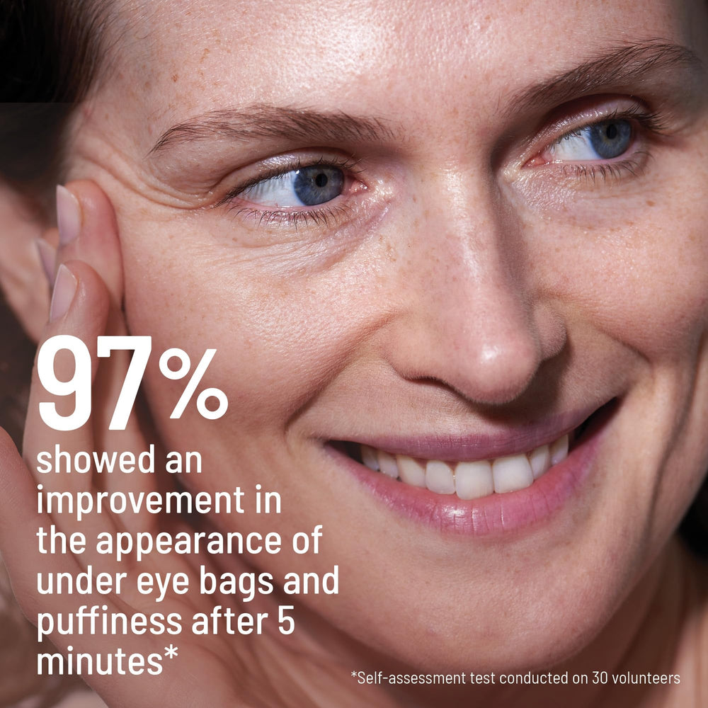 Dr. Brandt Needles No More Baggage quick absorption after application.