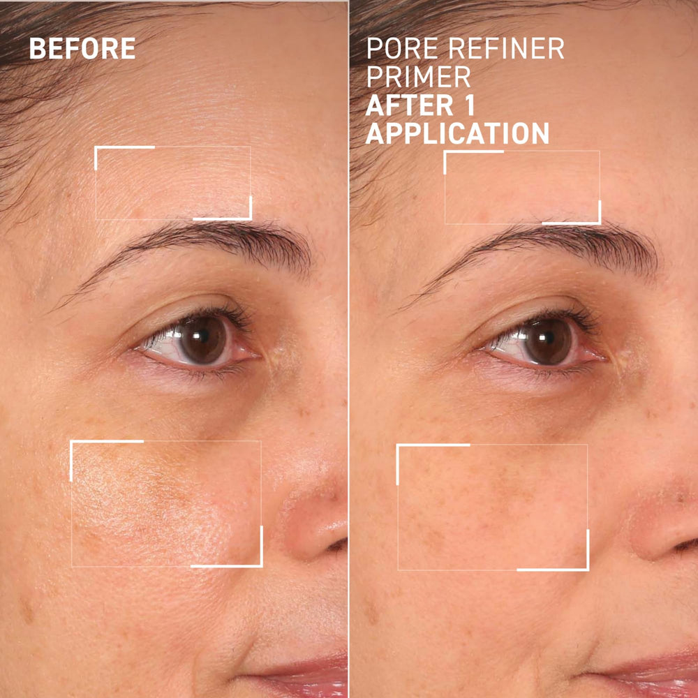 Dr. Brandt Pores No More red clover extract reduces pore visibility.