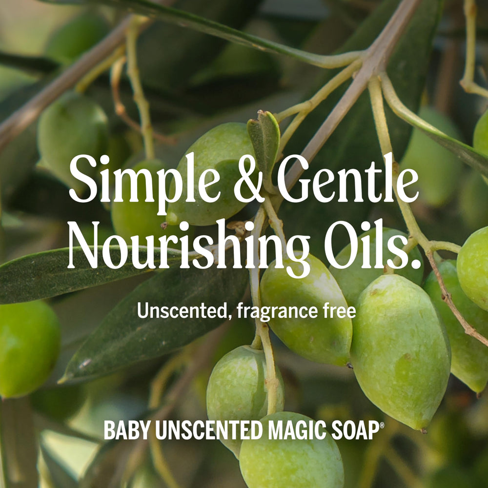 Dr. Bronner's Baby Unscented laundry usage shows gentle cleaning power in wash