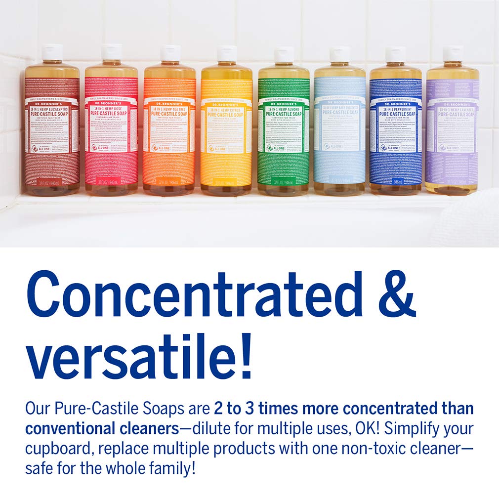 Dr. Bronner's Citrus soap for laundry and general cleaning use