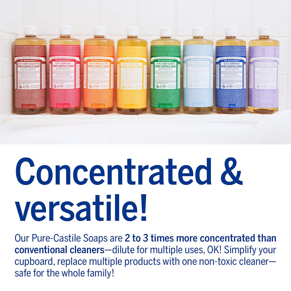 Dr. Bronner's Citrus soap for laundry and general cleaning use