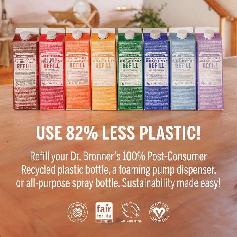 Dr. Bronner's Lavanda: uso múltiple para cara, cuerpo y manos