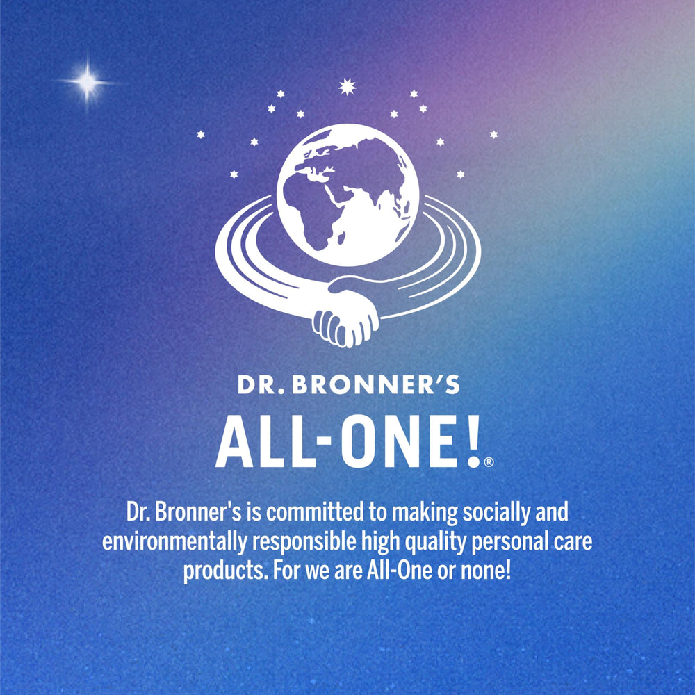 Hair shines softly after using Dr. Bronner's Peppermint Hair Creme.