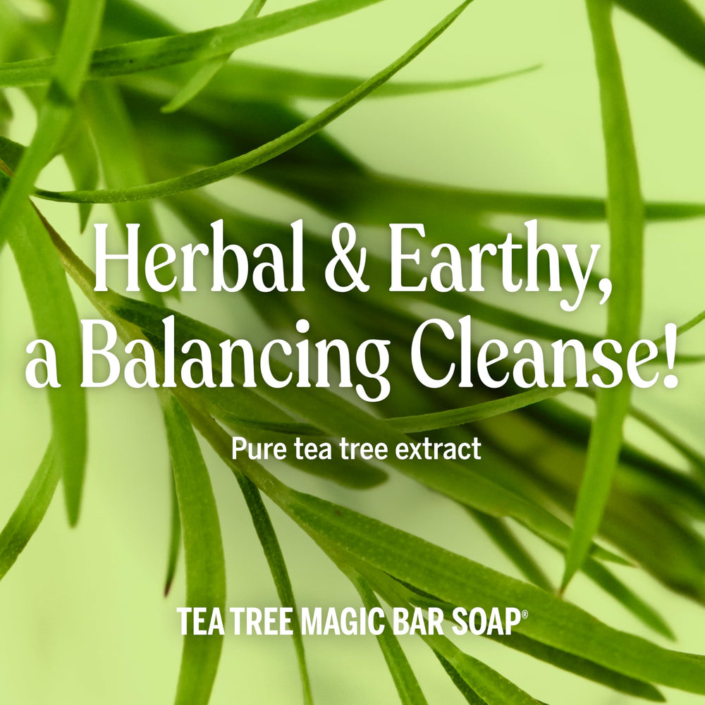 Plant-based oils in Dr. Bronner's bar support gentle, effective skin care.