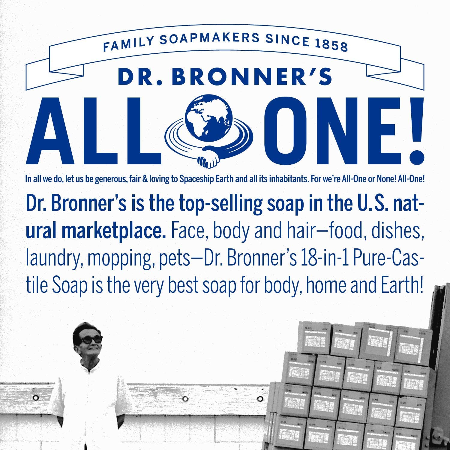 Dr. Bronner's Pure-Castile Magic Bar Eucalyptus – invigorating cleanse for baths