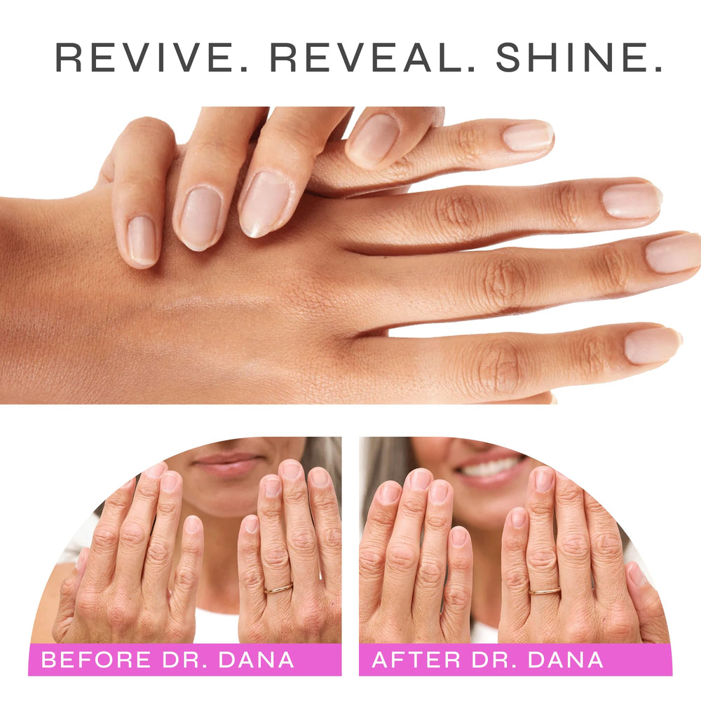 Dr. Dana Hydrator texture highlighting nail moisture and flexibility.