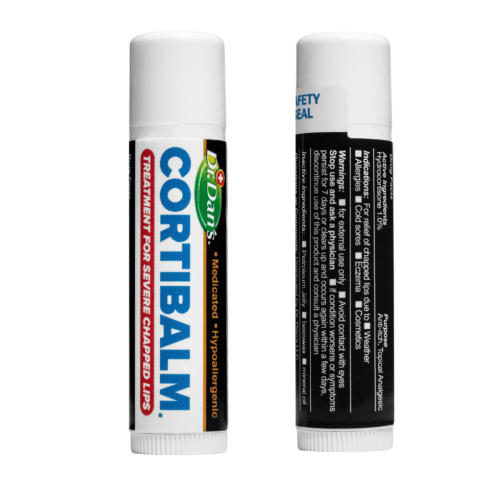 Dr. Dan's Cortibalm lip care collection hero image