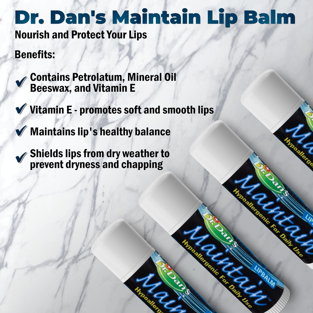 Bálsamo Dr. Dan's Maintain, textura cremosa para hidratación suave