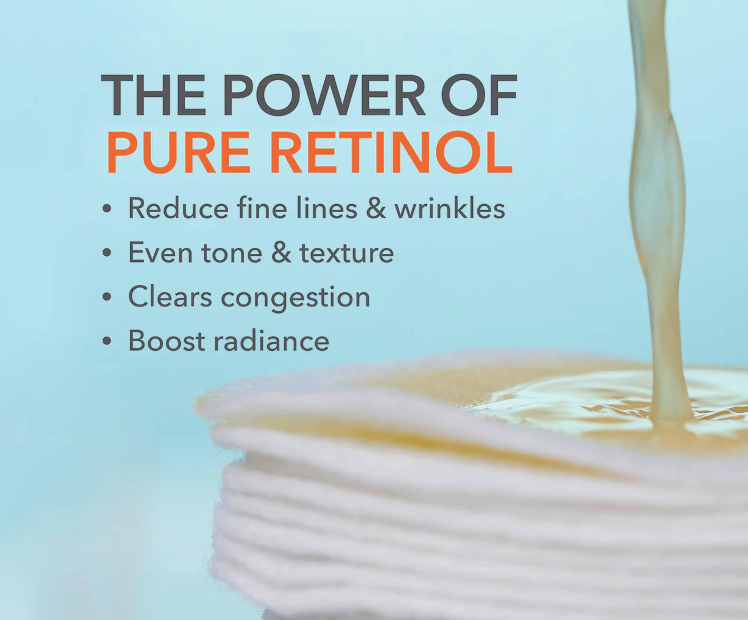 Pad in hand by Dr Dennis Gross for quick evening application