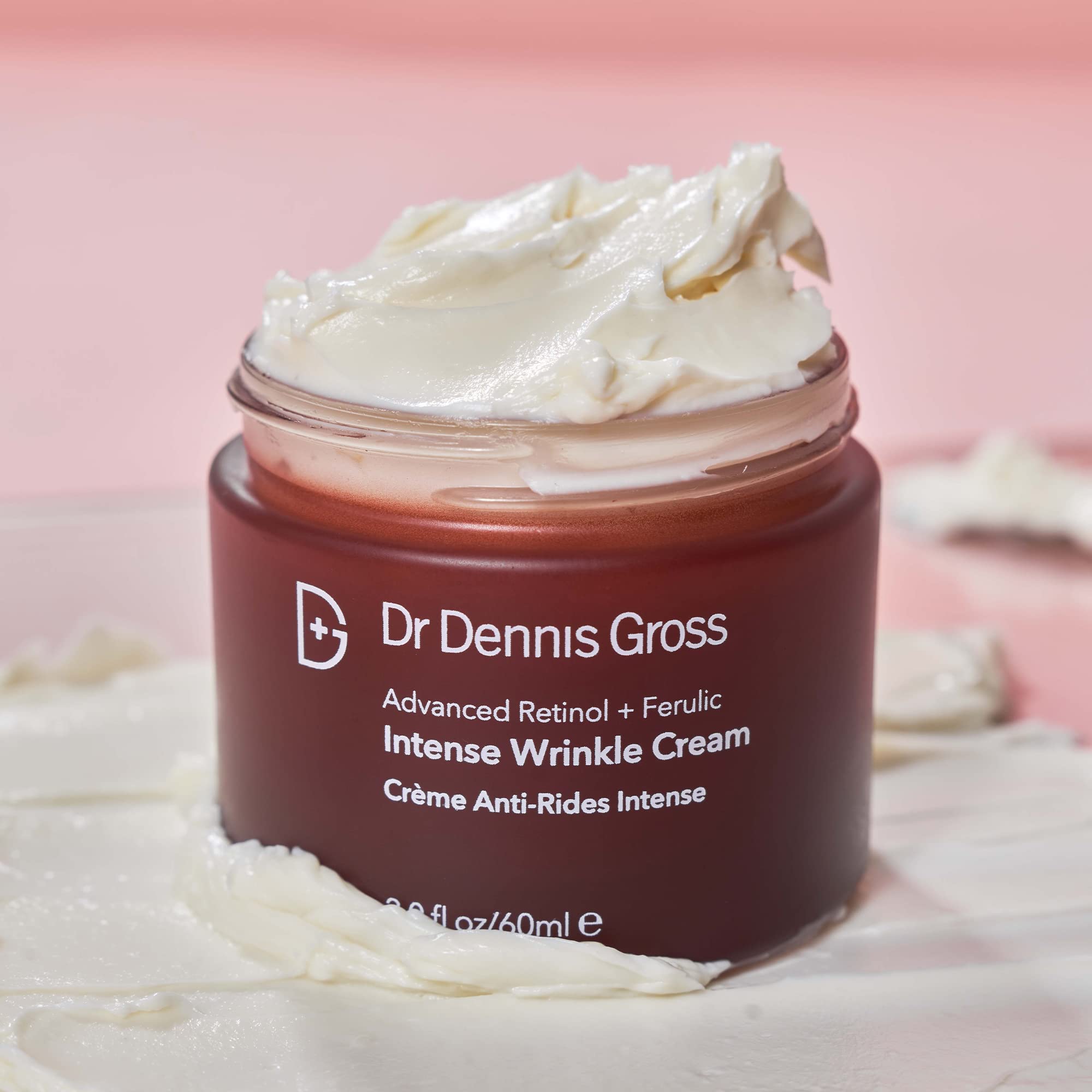 Routine setup with Dr Dennis Gross Advanced Retinol Ferulic for morning and night care