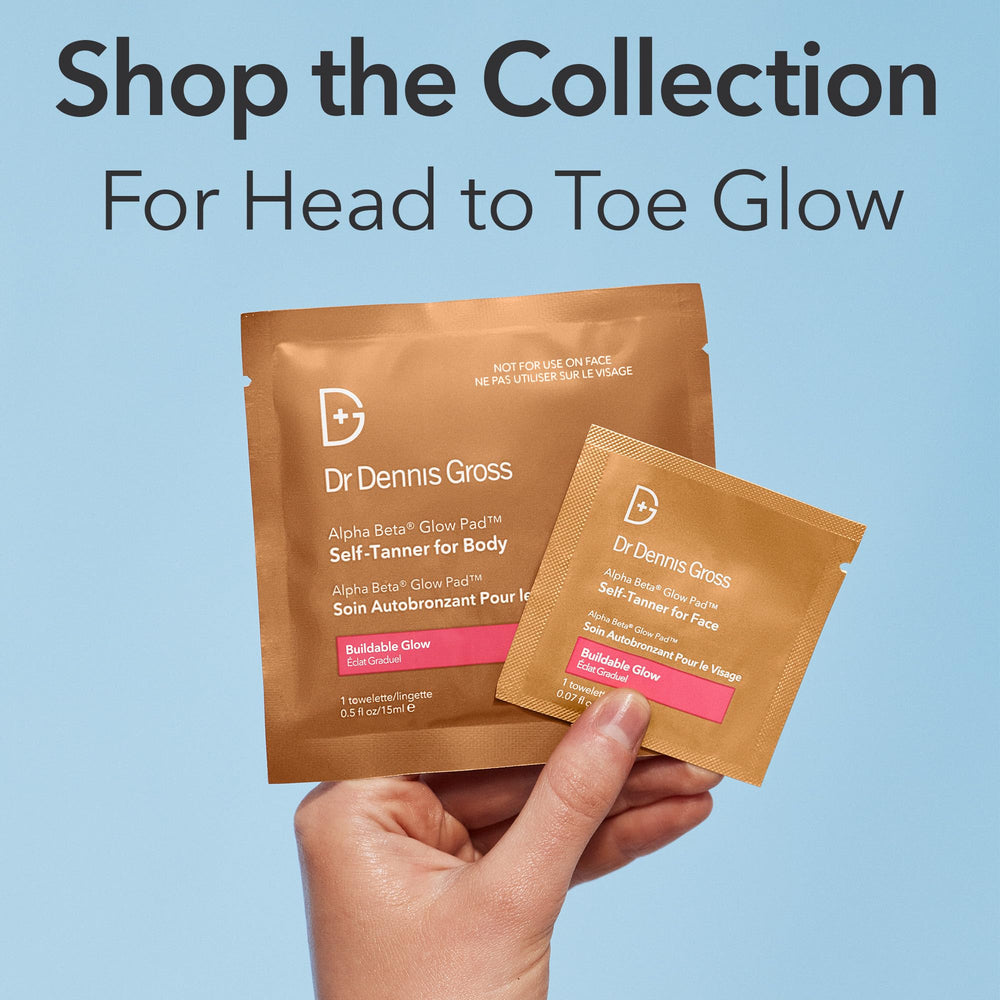 Sunless glow concept for everyday routine without sun exposure