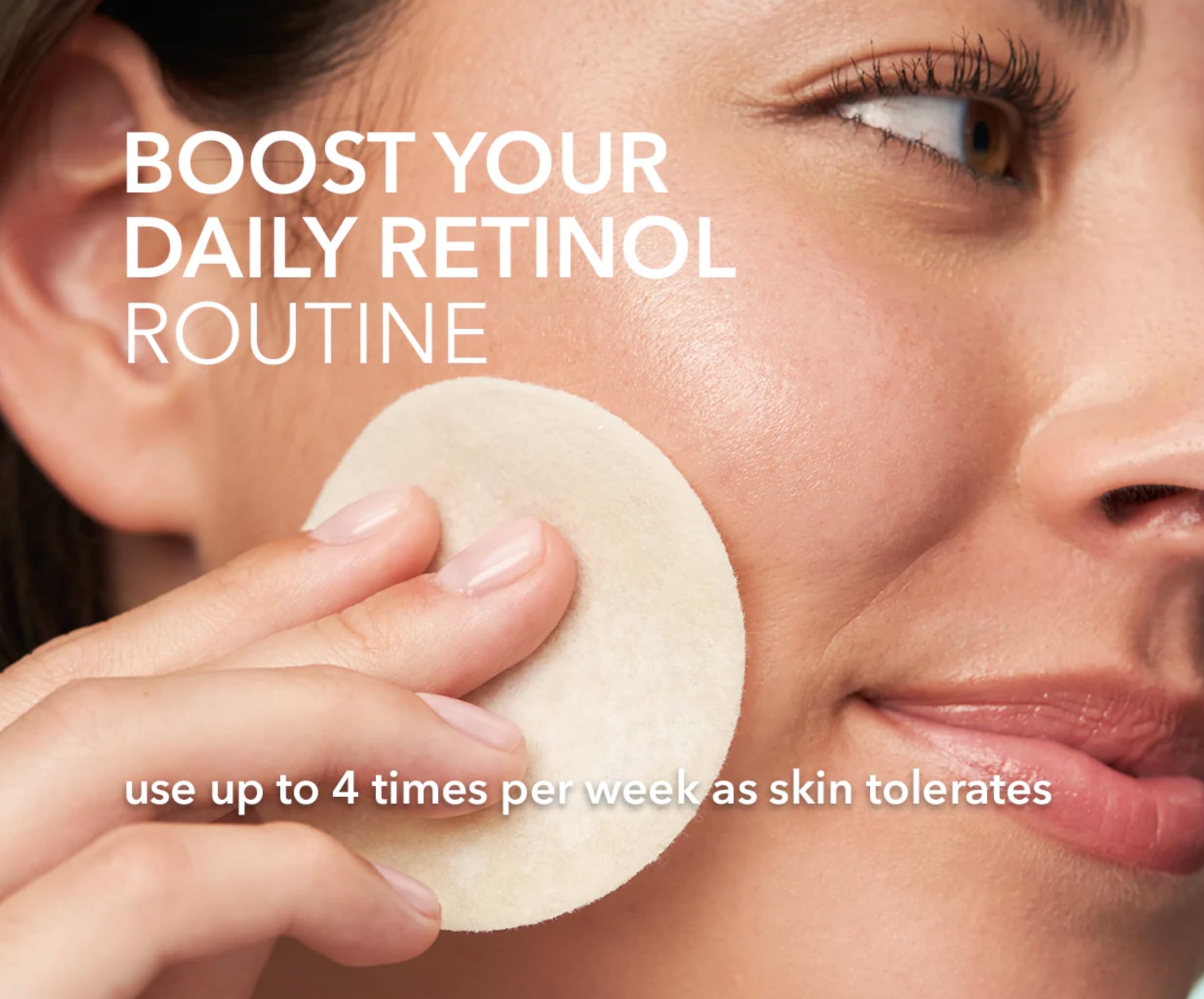 Nightly skincare routine visual with Dr Dennis Gross pad