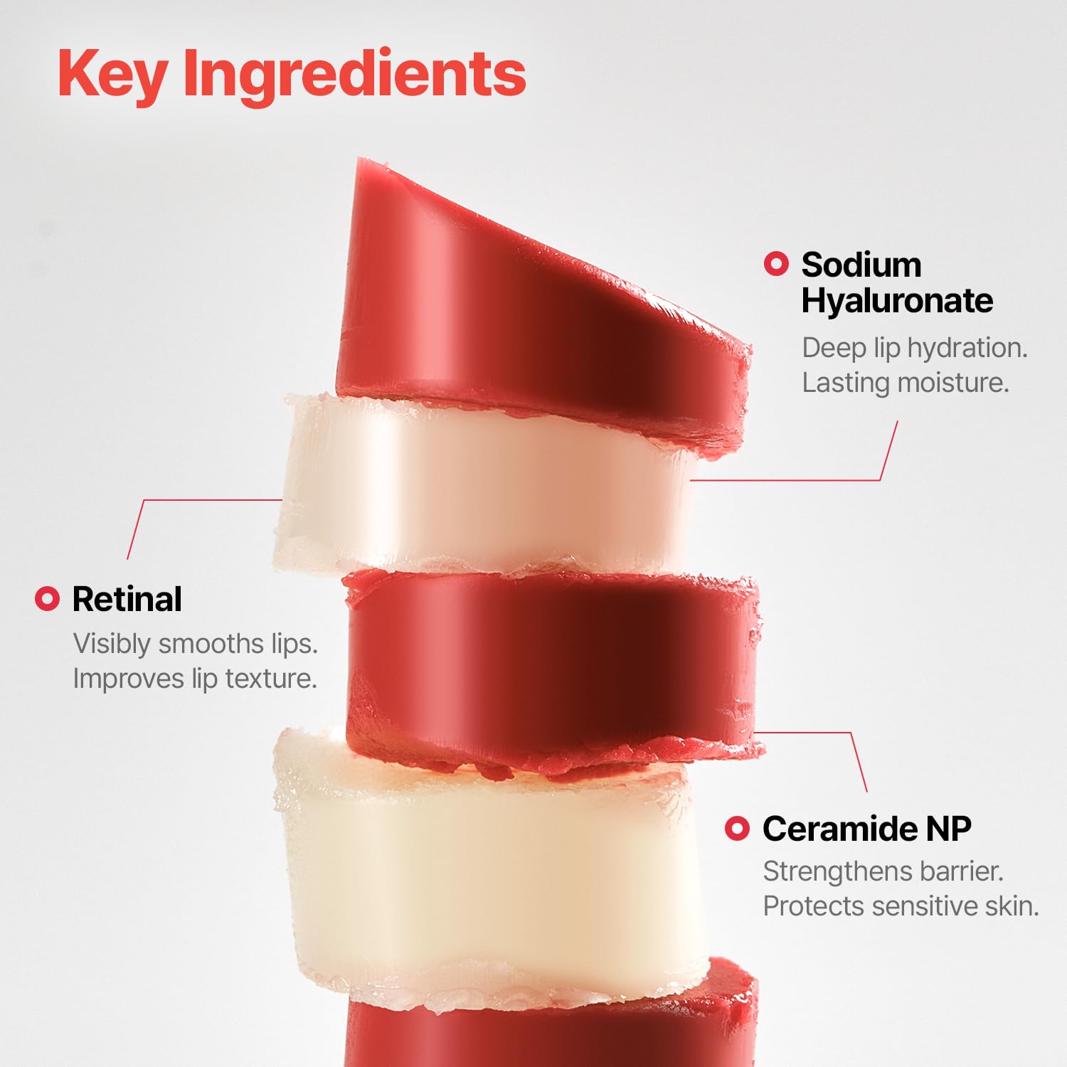 Cuidado nocturno con Dr.Different Retinal lip balm reparador al despertar