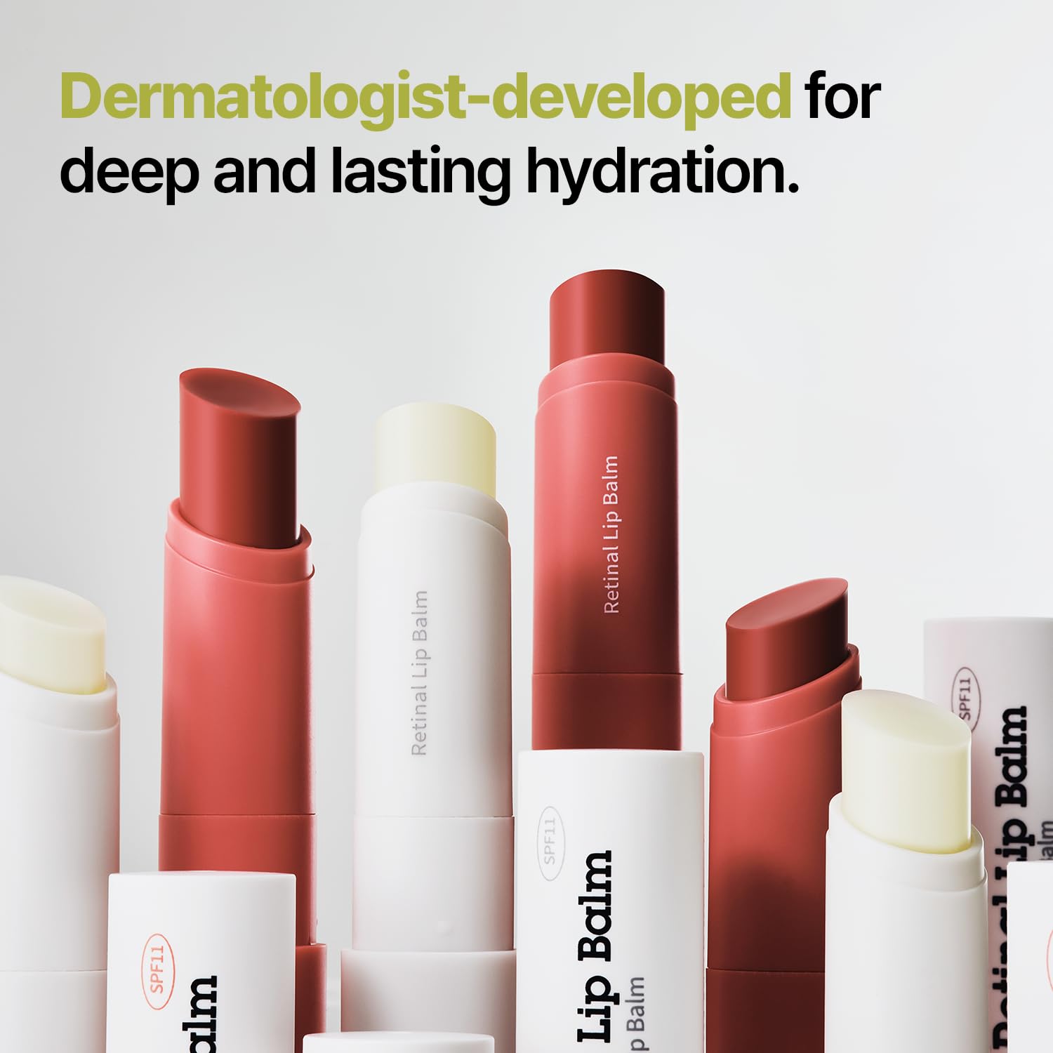 Dr.Different Retinal lip balm reduce visualmente líneas finas en labios