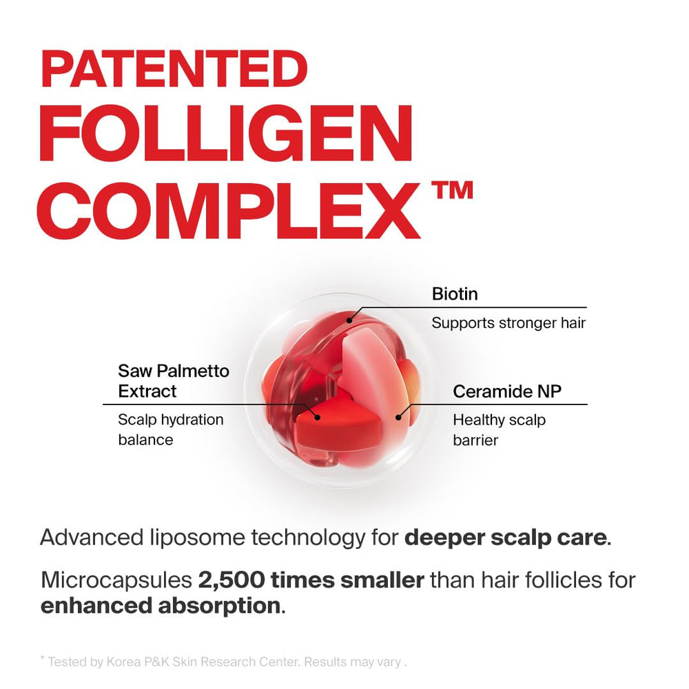 DR.FORHAIR Folligen Bio-3 Shampoo after-use hair appears fuller