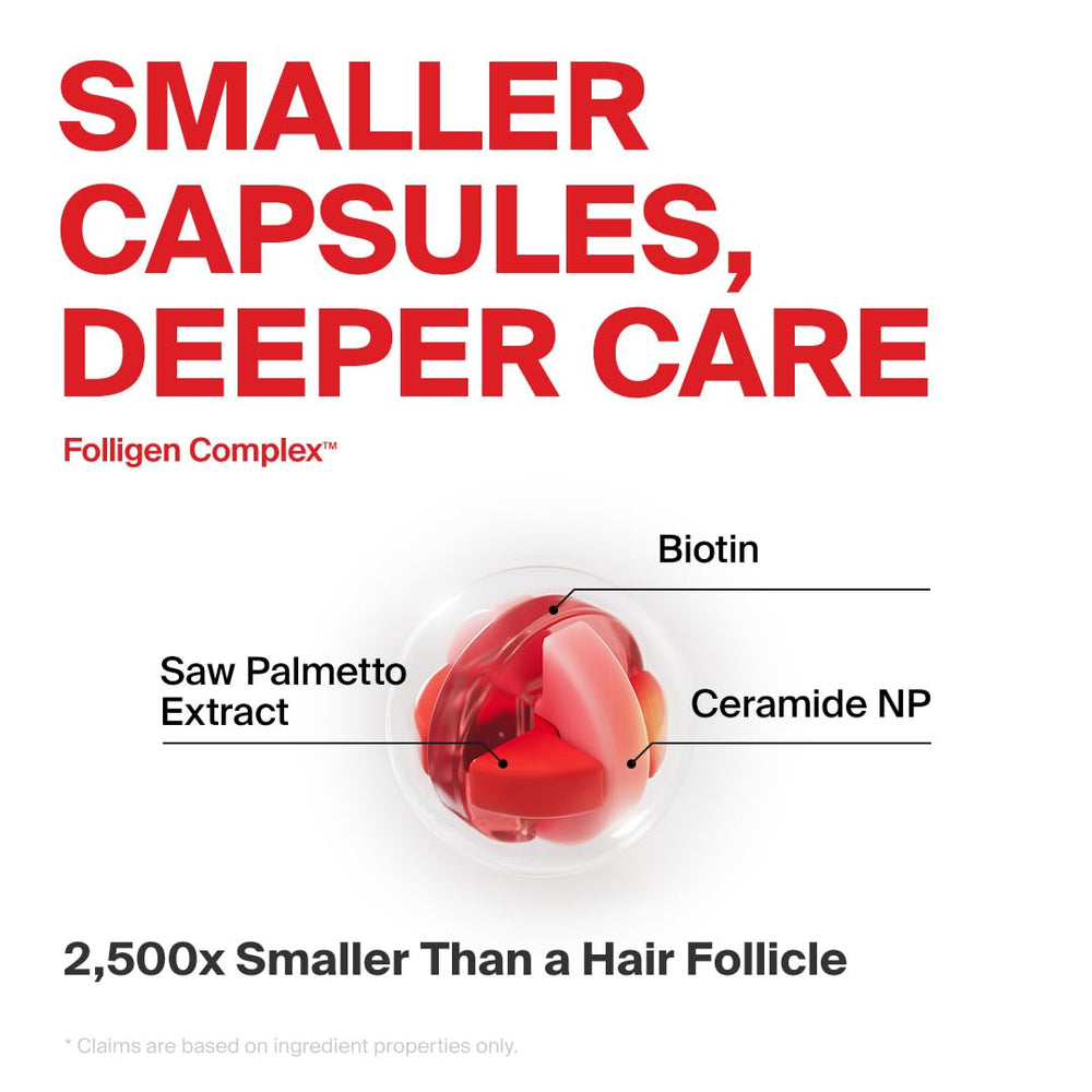 DR.FORHAIR Folligen Shampoo scalp area shows refreshed, balanced scalp after washing.