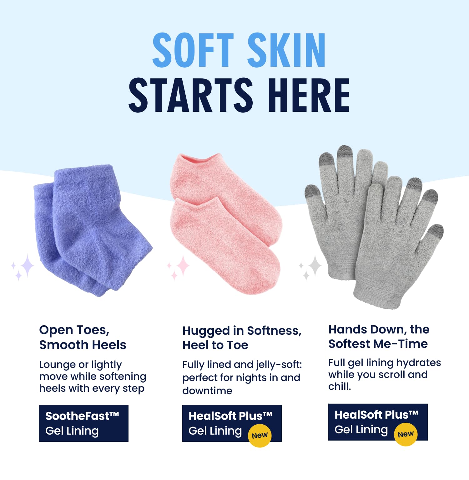 Dr. Frederick's Original guantes compatibles con pantallas táctiles para usar sin interrupciones.
