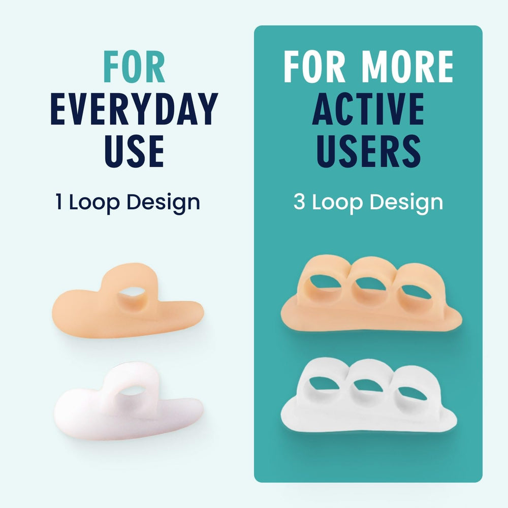 Durable, washable hammer toe cushions designed for long-lasting use.