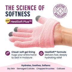 Interior HealSoft Plus de Dr. Frederick’s Original hidrata profundamente.