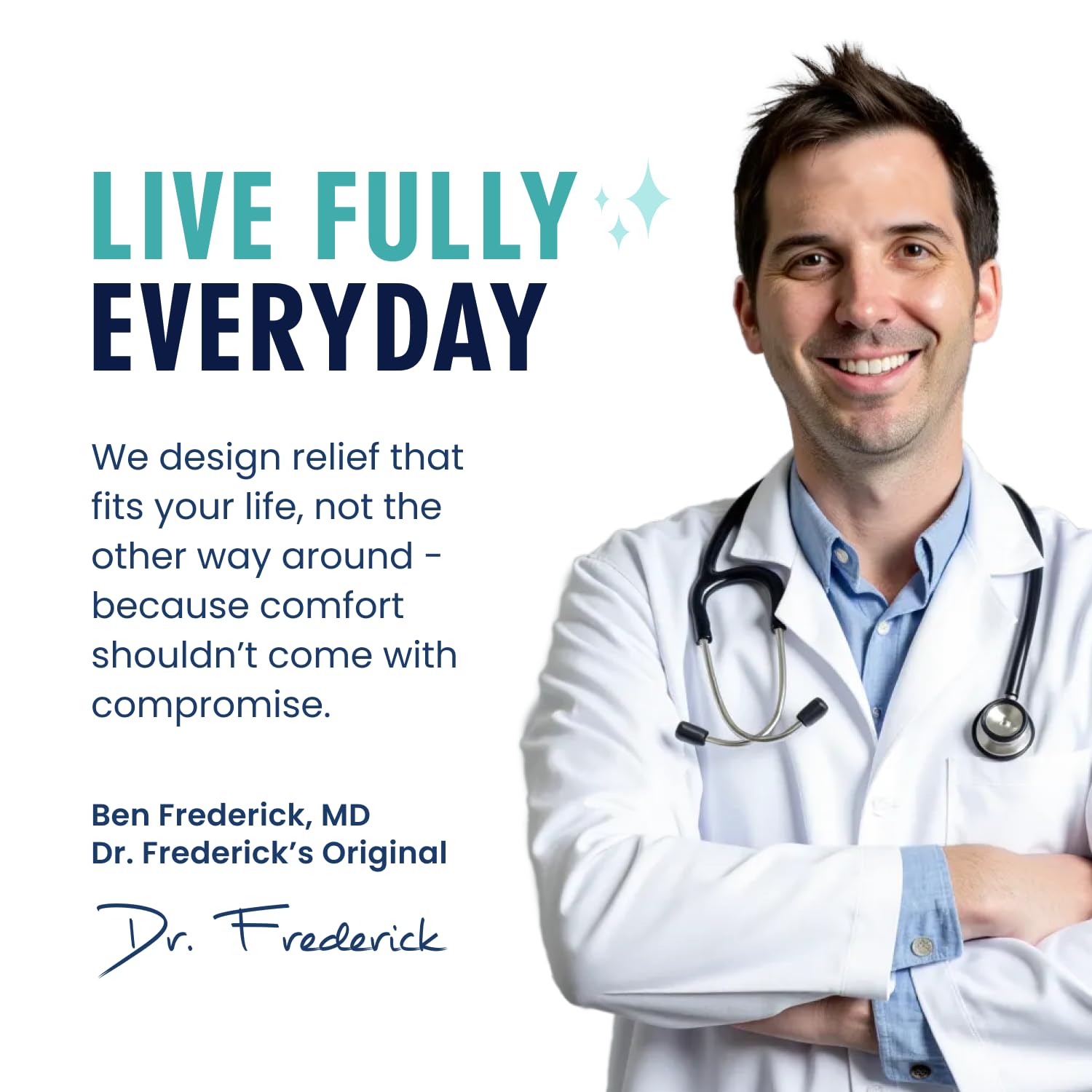 Dr. Frederick's Original Teal Tranquility aporta color y spa en casa.