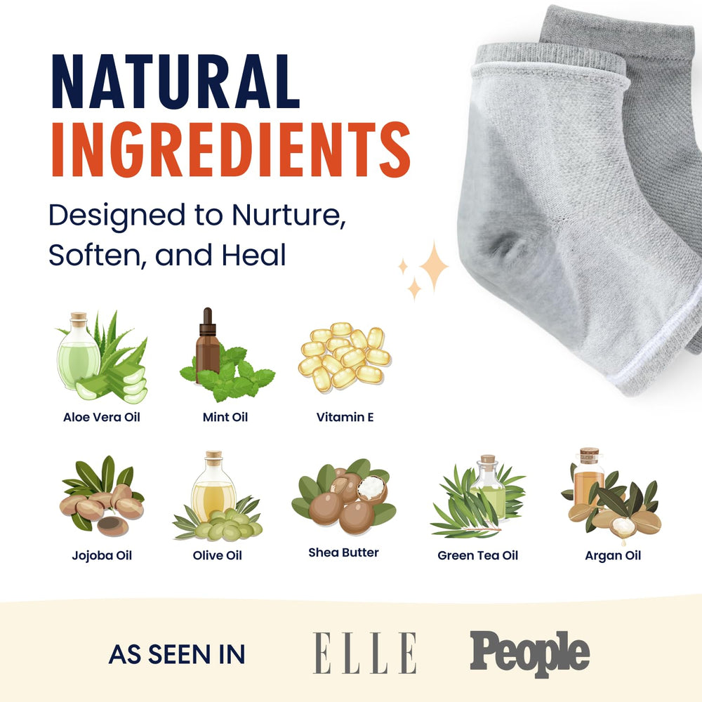 Soft cotton blend fabric for comfortable, breathable overnight use.