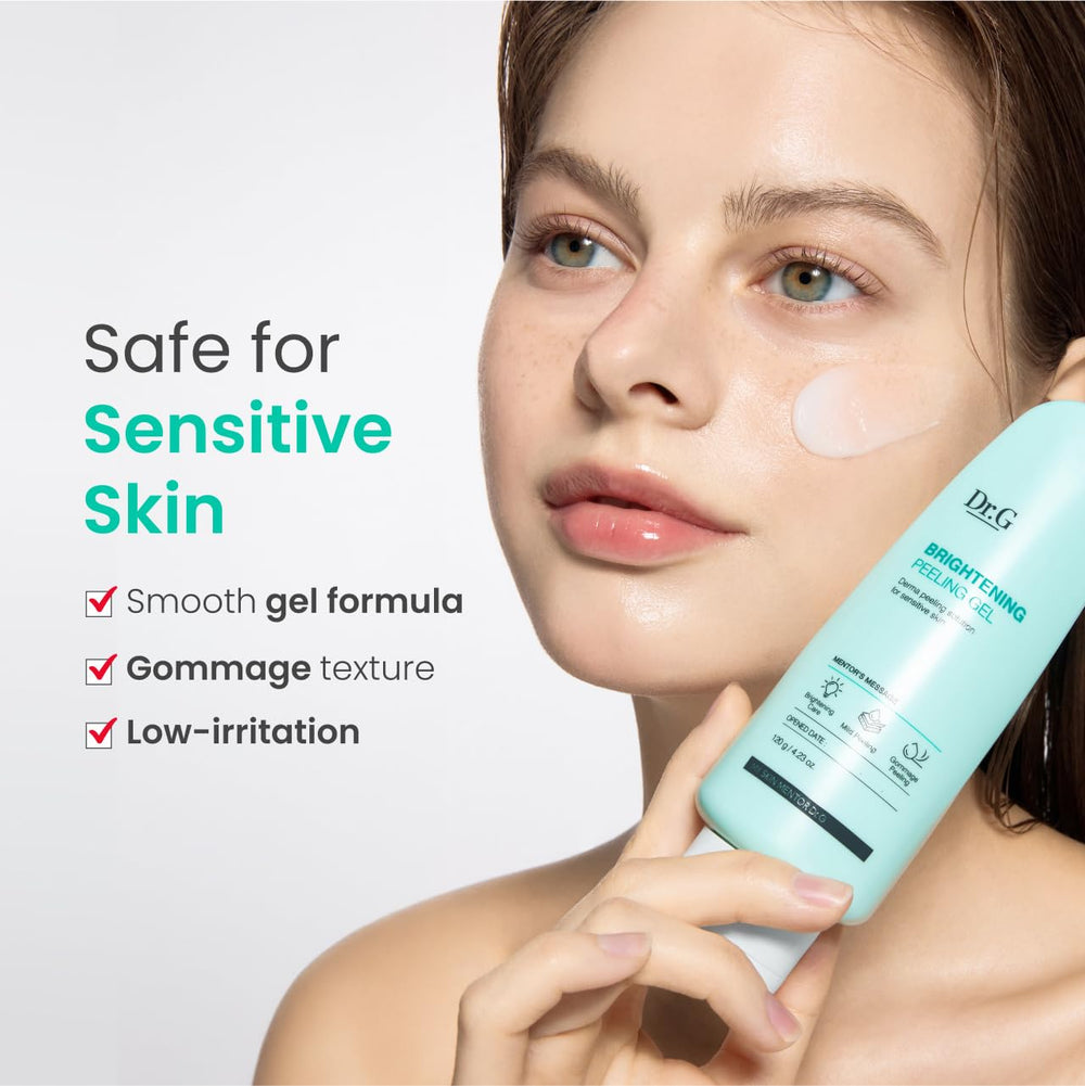 Dr.G Brightening Peeling Gel con ceramidas y vitamina C para piel equilibrada