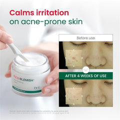 Dr. G Centella Asiática, ingrediente clave calmante para irritaciones.