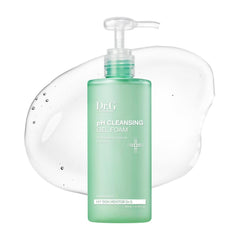 Dr.G pH Cleansing Gel Foam en botella con dispensador para uso diario suave