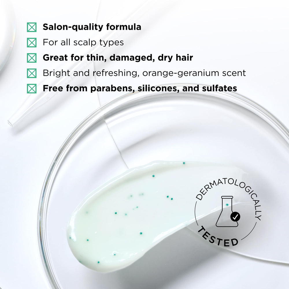 Dermatologically tested formula safe for color-treated hair
