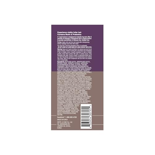 Dr. Groot Miracle in Shower bottle label highlighting biotin for hair health