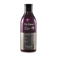 Dr. Groot Scalp Shampoo bottle front highlights color-safe formula for scalp comfort