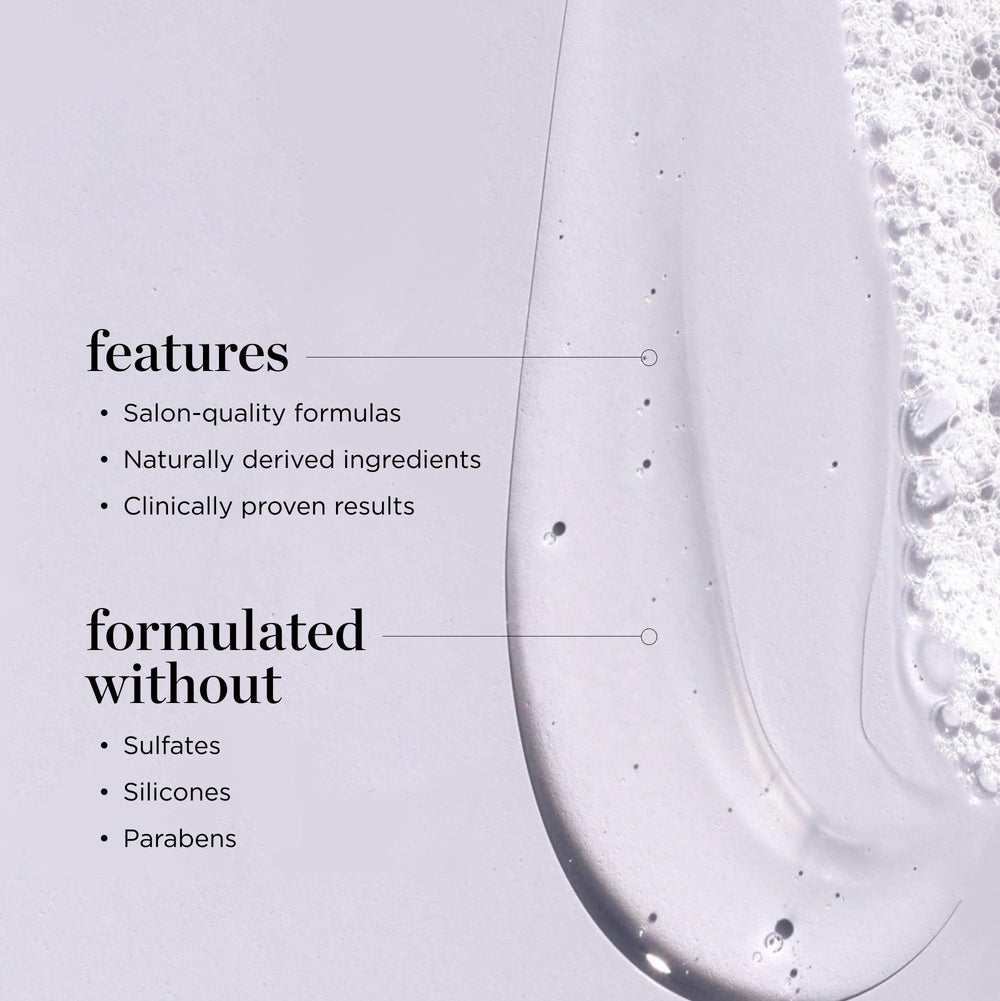 Dr. Groot Scalp Shampoo splash highlights refreshing citrus-geranium scent