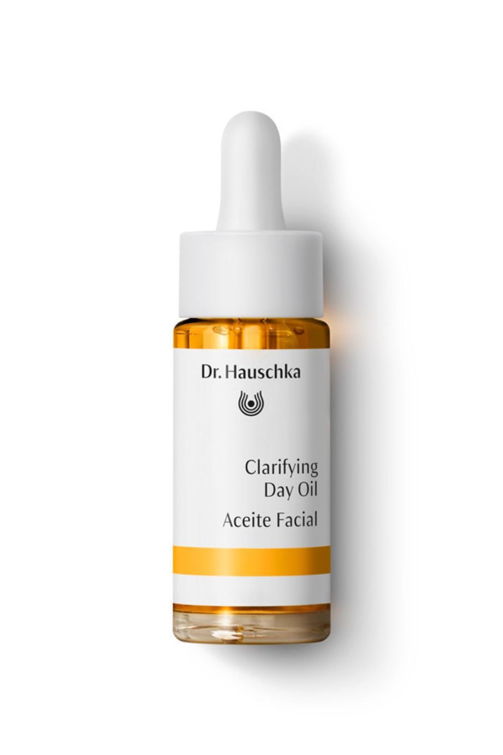 Dr. Hauschka Clarifying Day Oil bottle close-up for daily skin balance