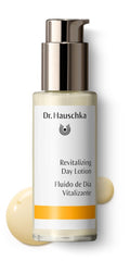 Close-up of the silky texture of Dr. Hauschka Revitalizing Day Lotion.