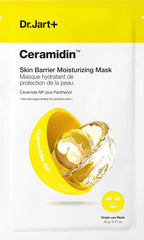 Dr.Jart+ Ceramidin mascarilla facial en empaque, hidratación profunda para piel seca.