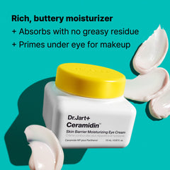 Application along the eye area shows a smooth, comfortable feel