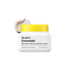 Dr.Jart+ Ceramidin under eye cream jar closeup with moisture