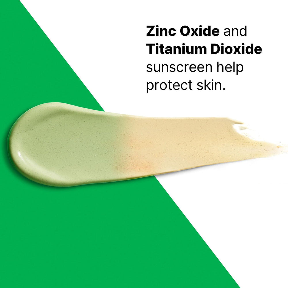 Mineral SPF 30 protection suitable for sensitive skin.