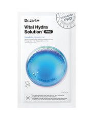 Dr.Jart+ Dermask Vital Hydra Solution Glow mascarilla en envase para hidratación rápida.