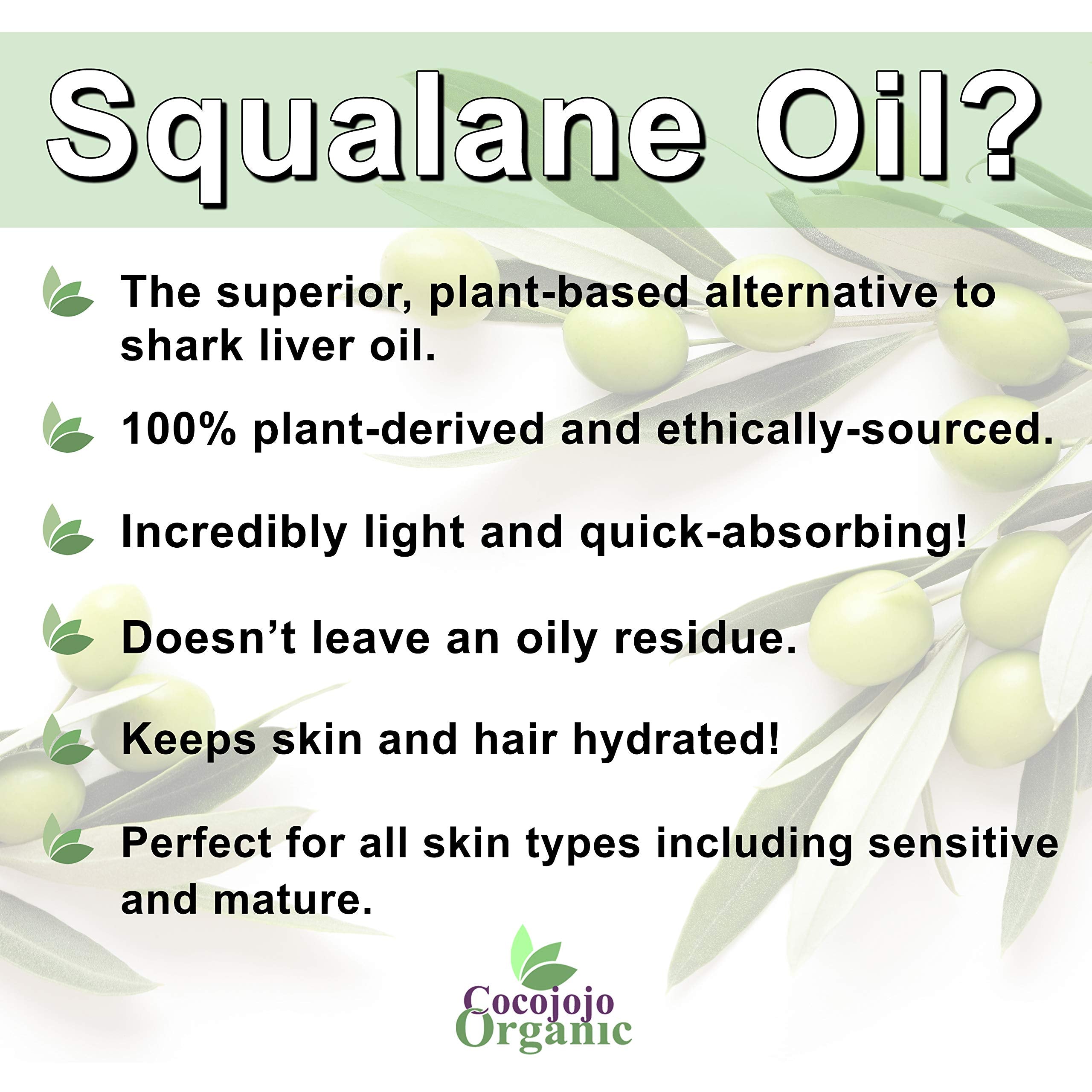 Dr Joe Lab Esqualano: ingrediente obtenido por prensado en frío de olivas.