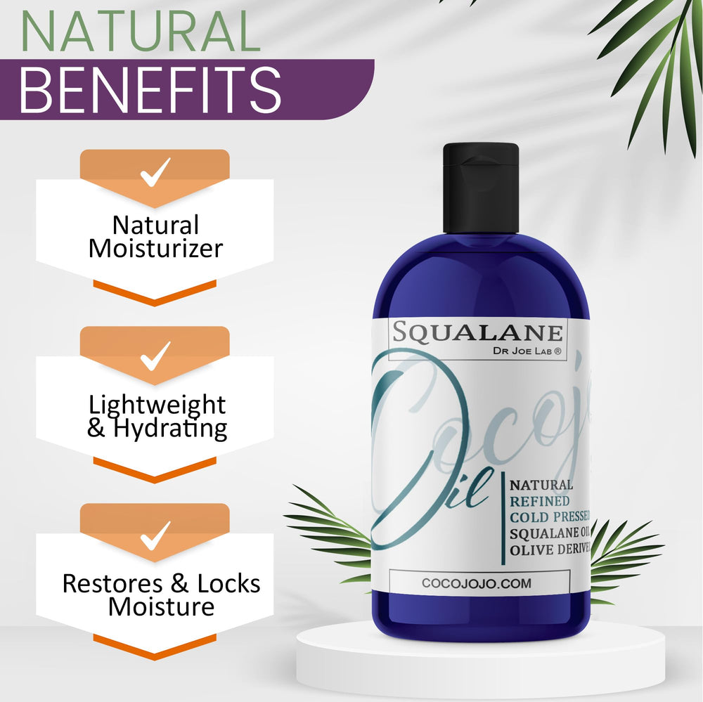 Dr Joe Lab Esqualano: uso facial diario para piel fresca y luminosa.