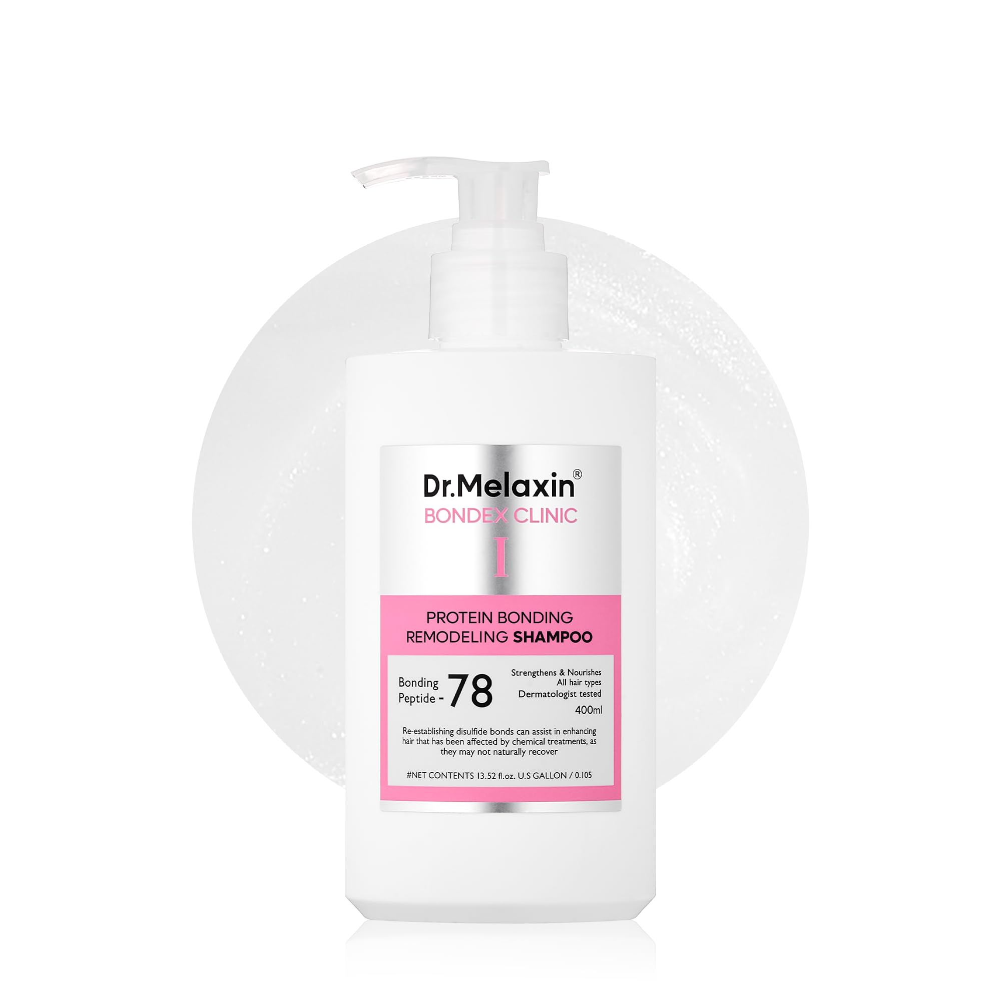 Dr.Melaxin Bondex: botella con aceite de argán para cabello suave y nutrido