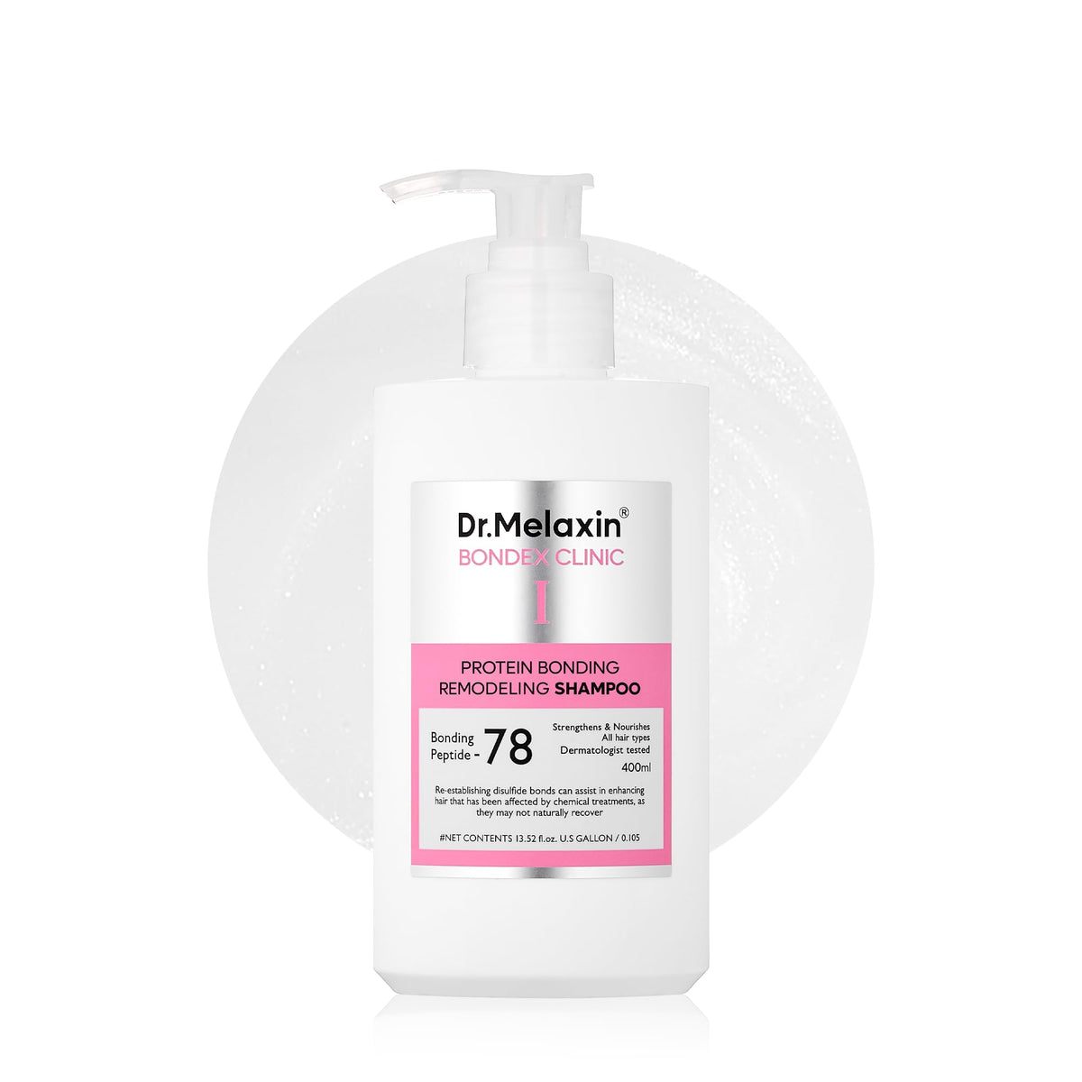 Dr.Melaxin Bondex: botella con aceite de argán para cabello suave y nutrido