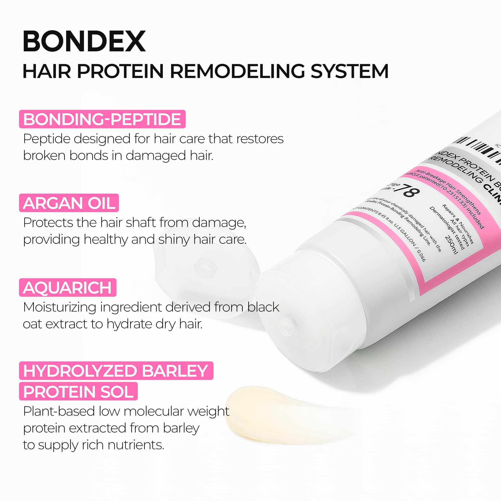 Dr.Melaxin Bondex: lavado suave desenreda y deja cabello más manejable