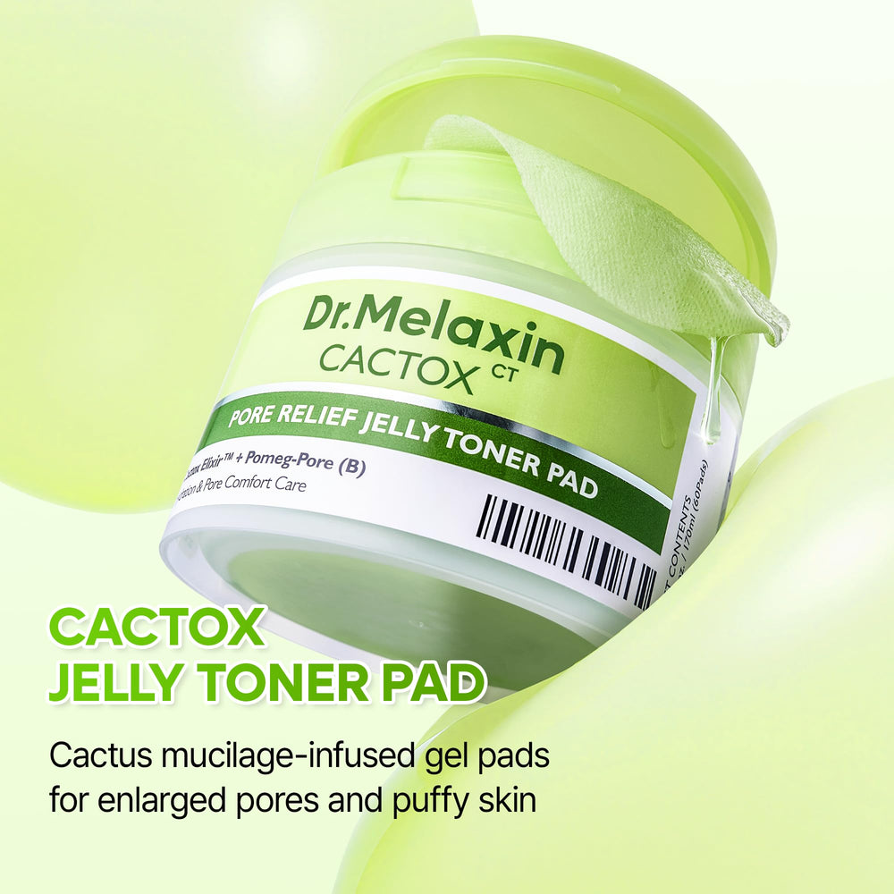 Aplicación de discos gel de Cactox para rostro, uso suave y revitalizante.