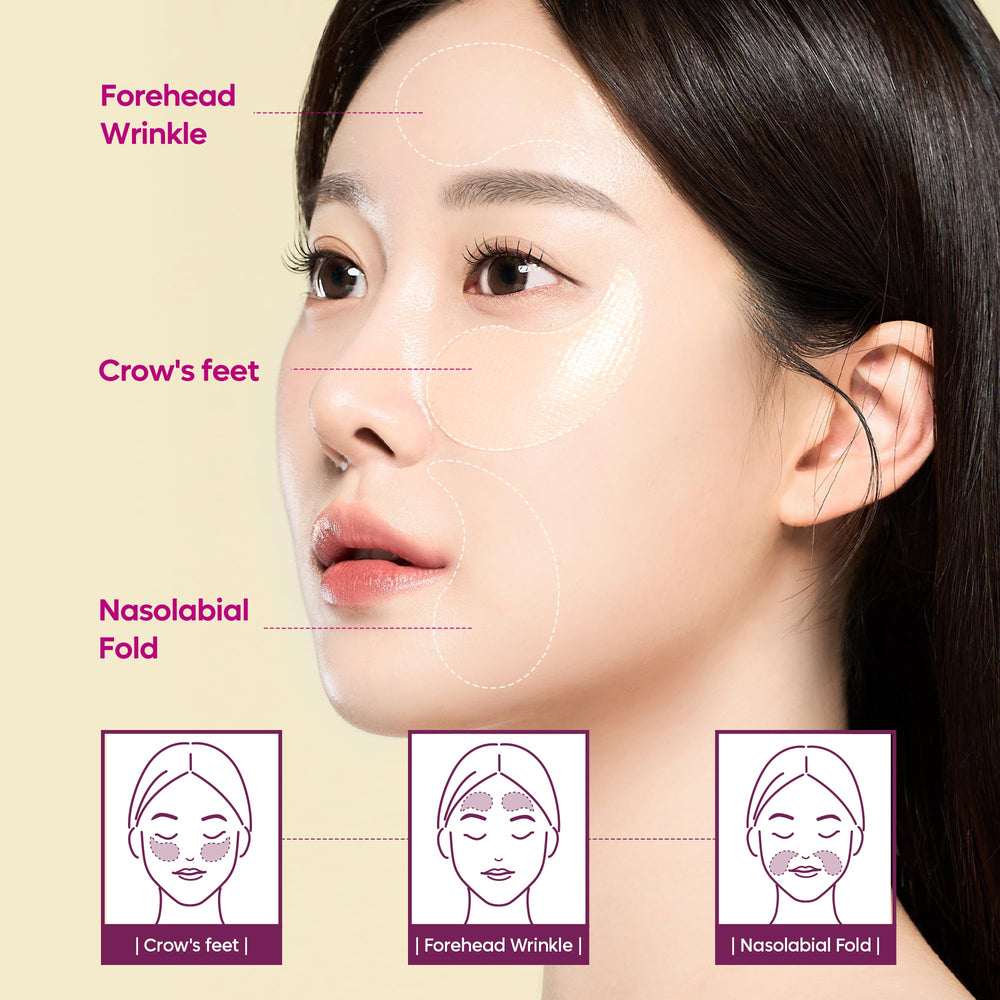 Dr.Melaxin Cemenrete calcium eye patch packaging view showing 60 patches