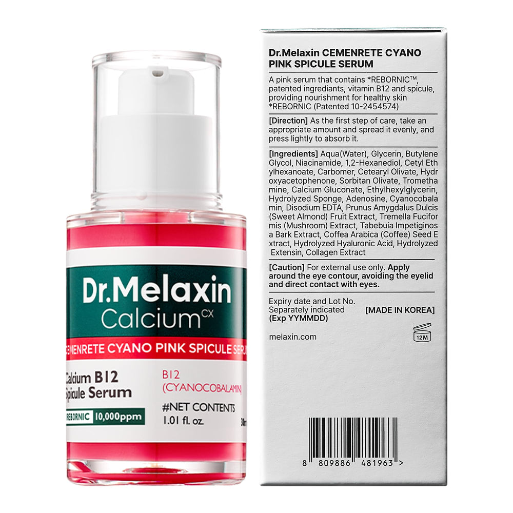 Dr.Melaxin Cemenrex Cyano Pink Serum ideal para ritual diario de cuidado de la piel.