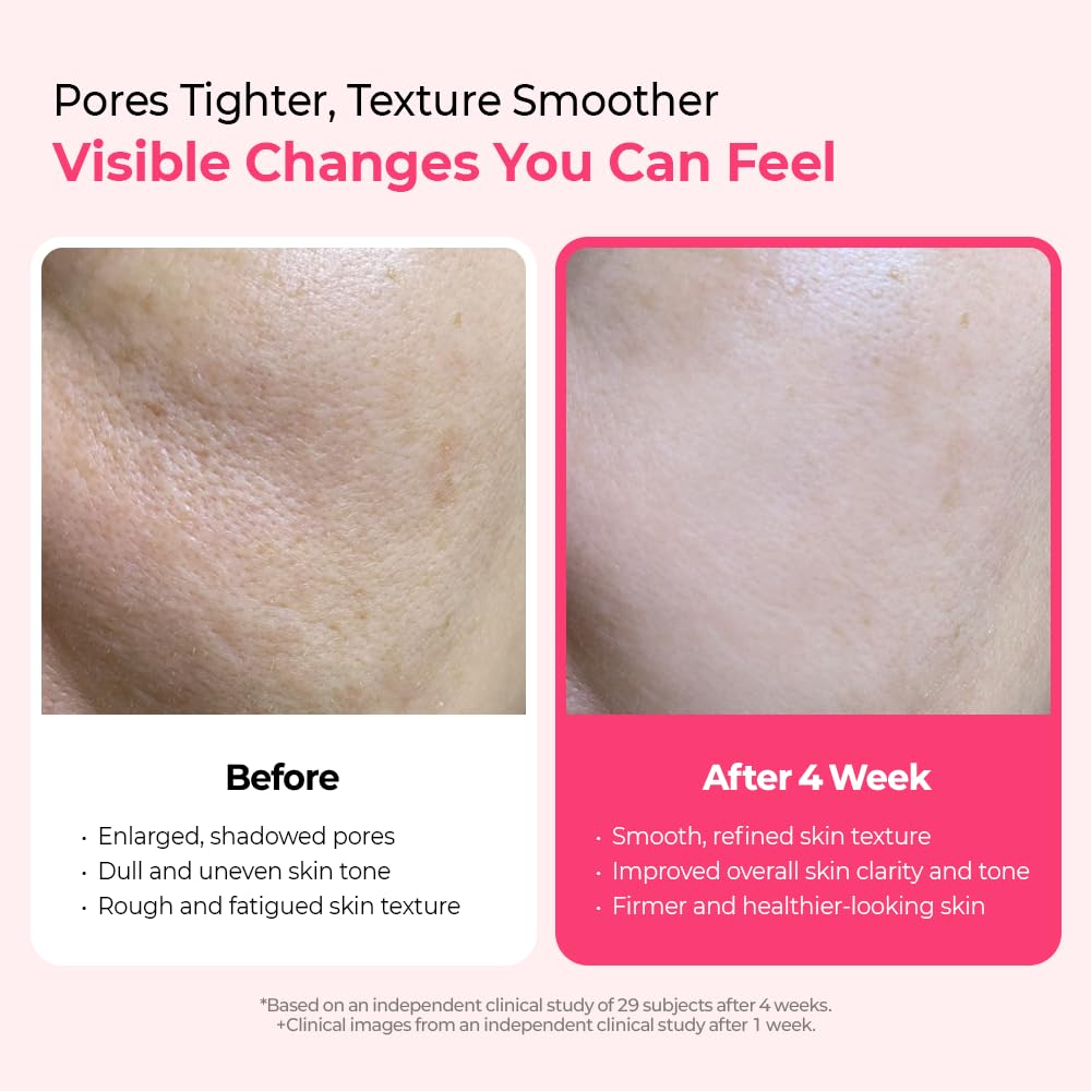 Dr.Melaxin Cemenrete Cyano Pink Serum textura de espículas sugiere renovación suave.