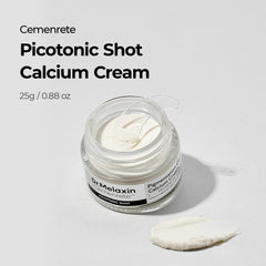 Close-up of Dr. Melaxin cream jar showing smooth texture
