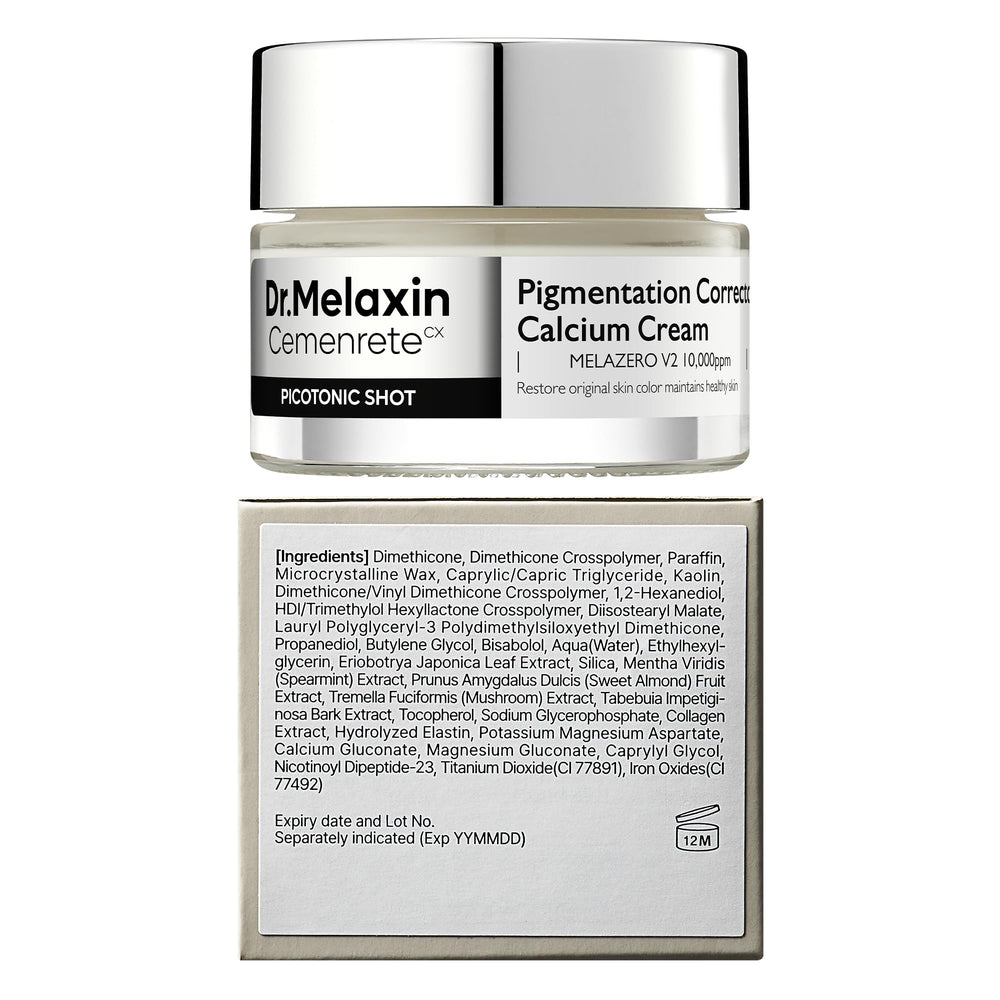 Neck and cheek application showing glow and clarity potential with Dr. Melaxin